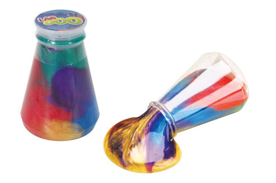 Slime arc-en-ciel en bouteille. 3+