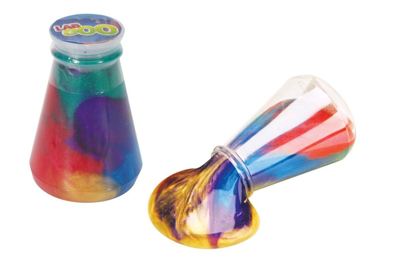 Slime arc-en-ciel en bouteille. 3+