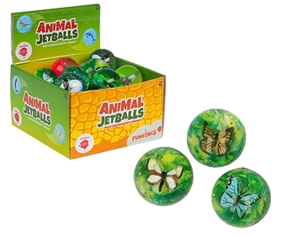 Balle rebondissante papillon. 3+