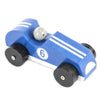 Voiture de course rétro en bois. fsc. 8 pièces. 3+