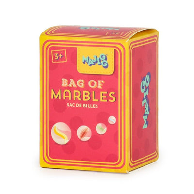 Sac rétro de billes. 12 pièces. 3+