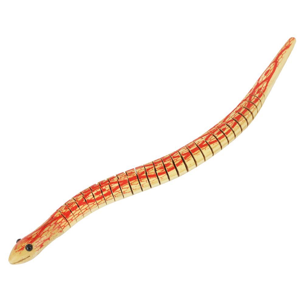 Serpent en bois 30 cm. fsc. 3+