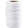 Cordon en coton Creativ company, épaisseur 1,1 mm, blanc, 50 m 1 rouleau