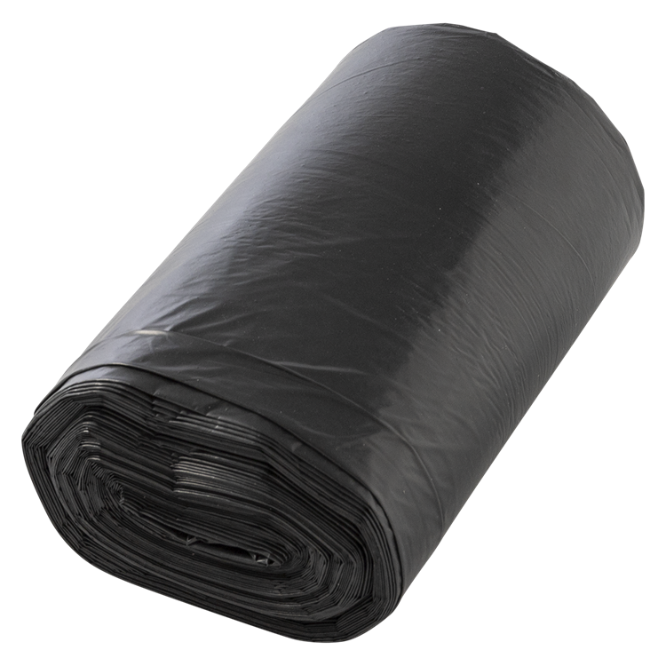 1054871 - sac conteneur 240 litres LDPE noir, 10 pièces par rouleau | 10 pièces