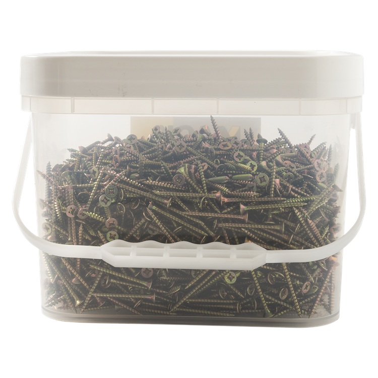 1006580 - boîte 2000pcs vis pour panneaux d'agglomérévk gvk pz 4,0x40mm | 8 pièces