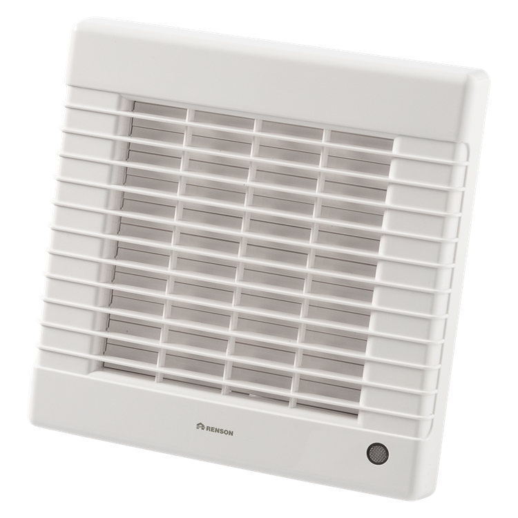 Renson 1006452 - ventilateur verrouillable avec minuterie 7222t blanc ø 125 | 2 pièces
