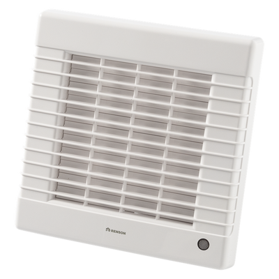 Renson 1006452 - ventilateur verrouillable avec minuterie 7222t blanc ø 125 | 2 pièces
