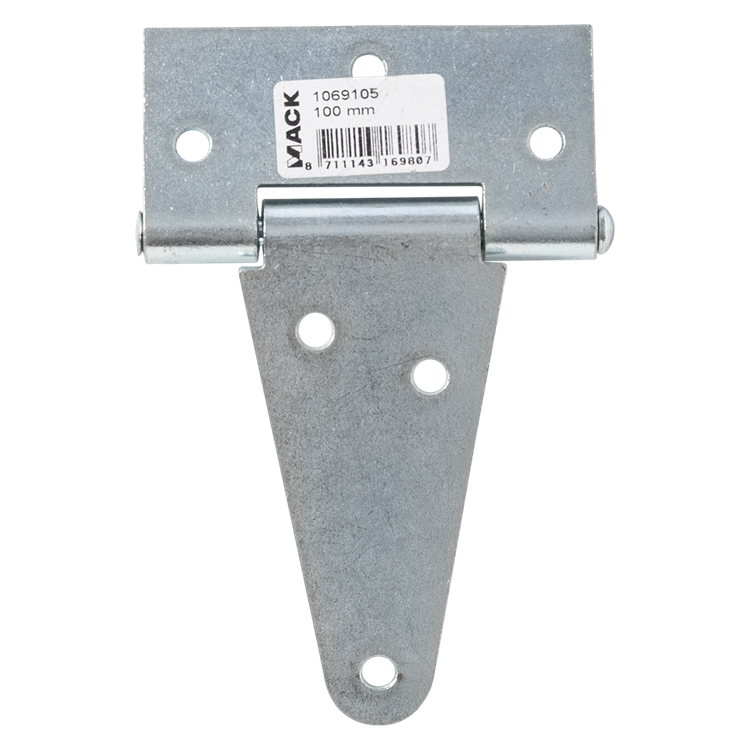 Mack 1069105 - charnière transversale fortement galvanisée 100 mm | 10 pièces