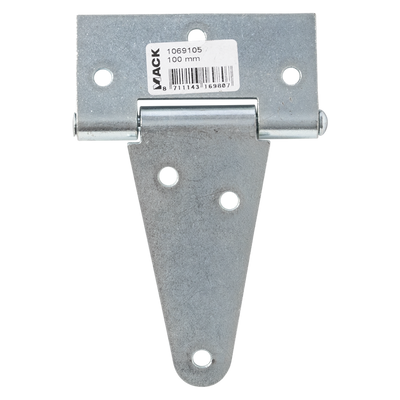 Mack 1069105 - charnière transversale fortement galvanisée 100 mm | 10 pièces