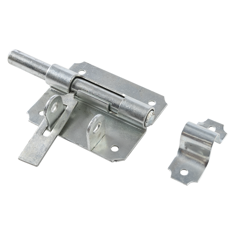 Mack 1069112 - loquet pour cadenas bleu galvanisé 80 mm | 5 pièces