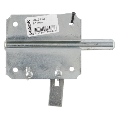 Mack 1069112 - loquet pour cadenas bleu galvanisé 80 mm | 5 pièces