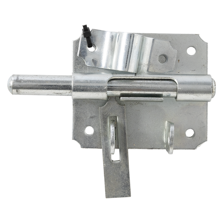 Mack 1069112 - loquet pour cadenas bleu galvanisé 80 mm | 5 pièces