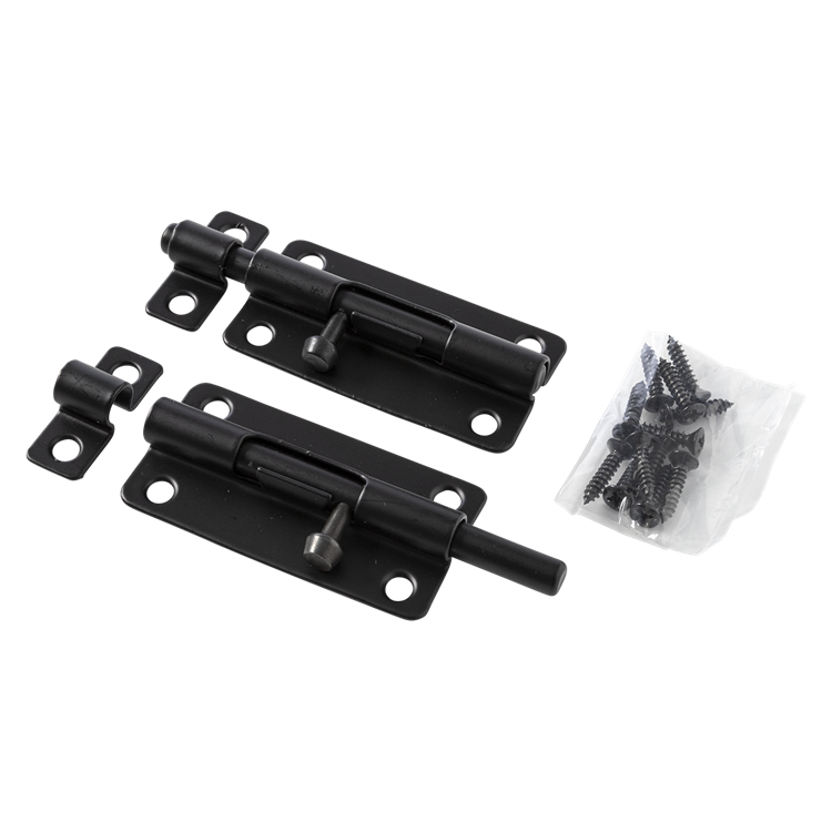 Mack 1071197 - 2 loquets noirs a 76 mm b 25 mm | 6 pièces
