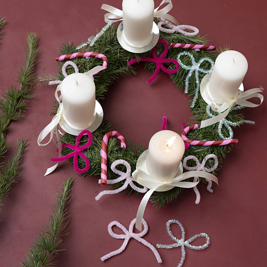 Couronne de paille Creativ company, d 27 cm, épaisseur 3 cm, 1 pièce