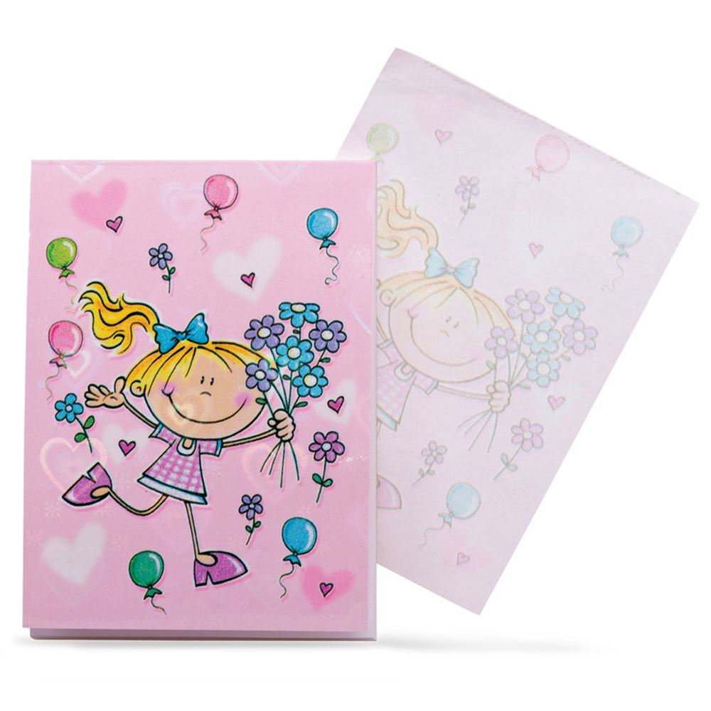 Bloc-notes fille Dsp (48 pcs). 3+