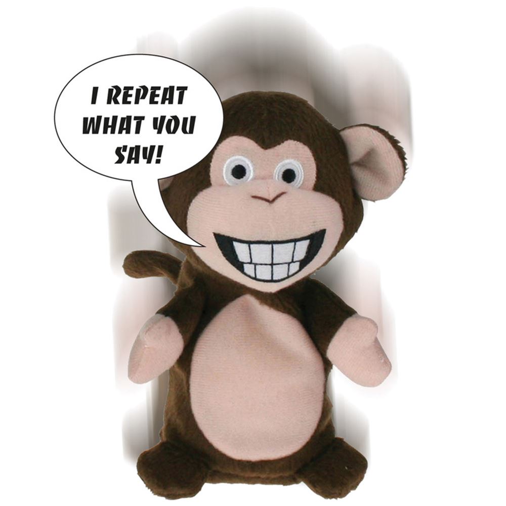Singe discutant avec batterie. 6+