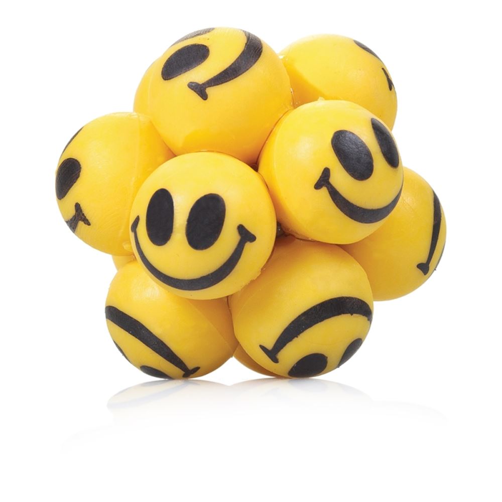 Balle rebondissante smiley Dsp (24 pièces).
