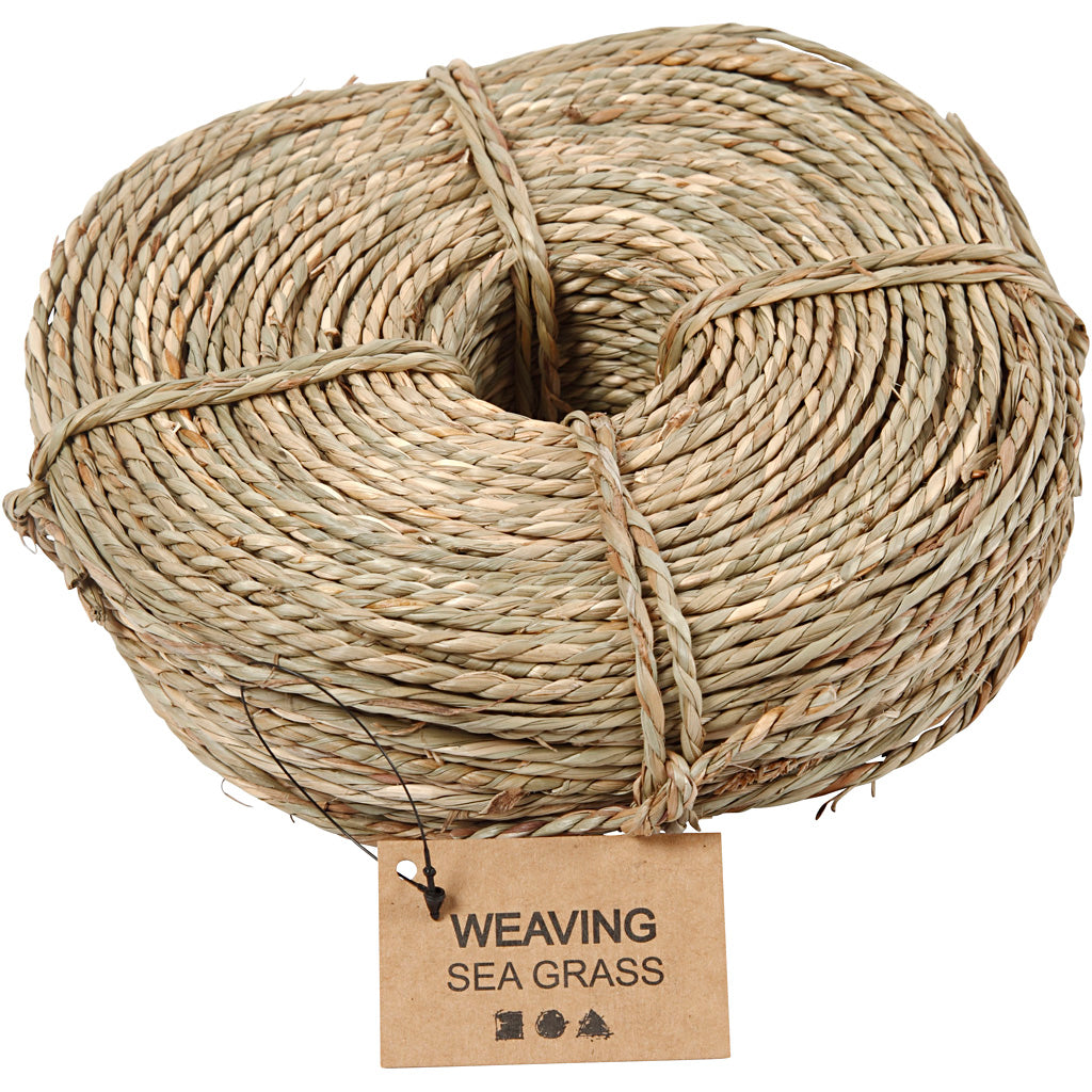 Jonc de mer Creativ Company, épaisseur 2,8-3 mm, env. 110 m, beige, 500 g 1 pelote