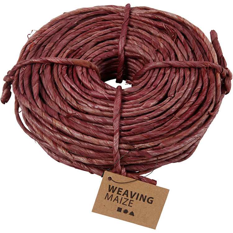 Cordon de maïs Creativ Company, l: 3,5-4 mm, env. 60 m, marron, 300 g 1 pelote