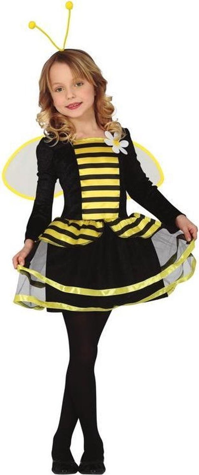 Fiestas guirca - robe abeille avec ailes 7-9 ans - vêtements de carnaval - carnaval - vêtements de carnaval 2027 - costume de carnaval