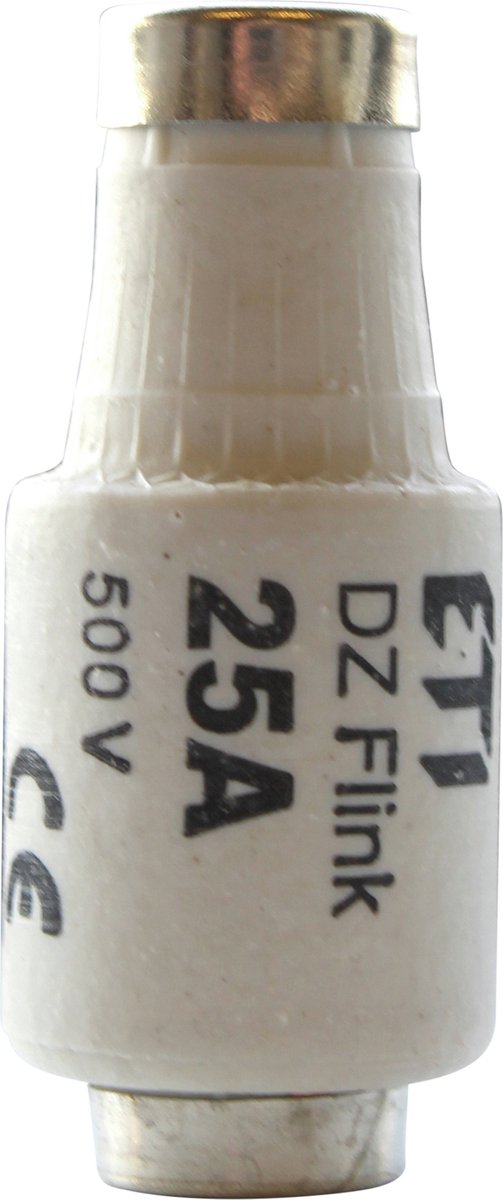 Fusibles Scanpart 25a - fusibles - convient pour armoire à compteurs - boîte à fusibles - 25 ampères - 5 pièces