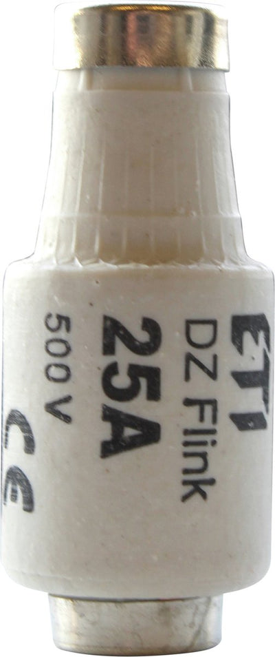 Fusibles Scanpart 25a - fusibles - convient pour armoire à compteurs - boîte à fusibles - 25 ampères - 5 pièces