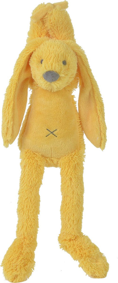 Happy horse lapin richie peluche musique - jaune - cadeau bébé