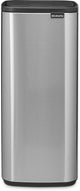 Poubelle Brabantia bo touch bin - 30 litres - acier mat résistant aux empreintes digitales