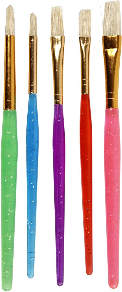 Creativ Company Brosses pour les enfants diversifiés, 4e.