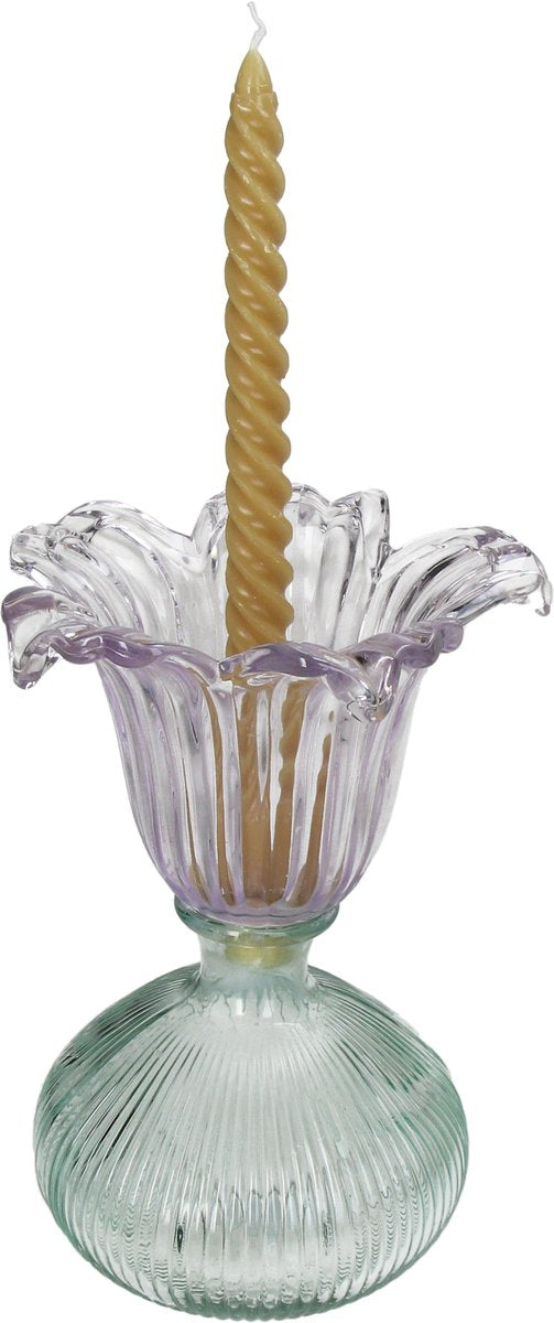 Chandelier collection Hd verre multi 16x16x23cm