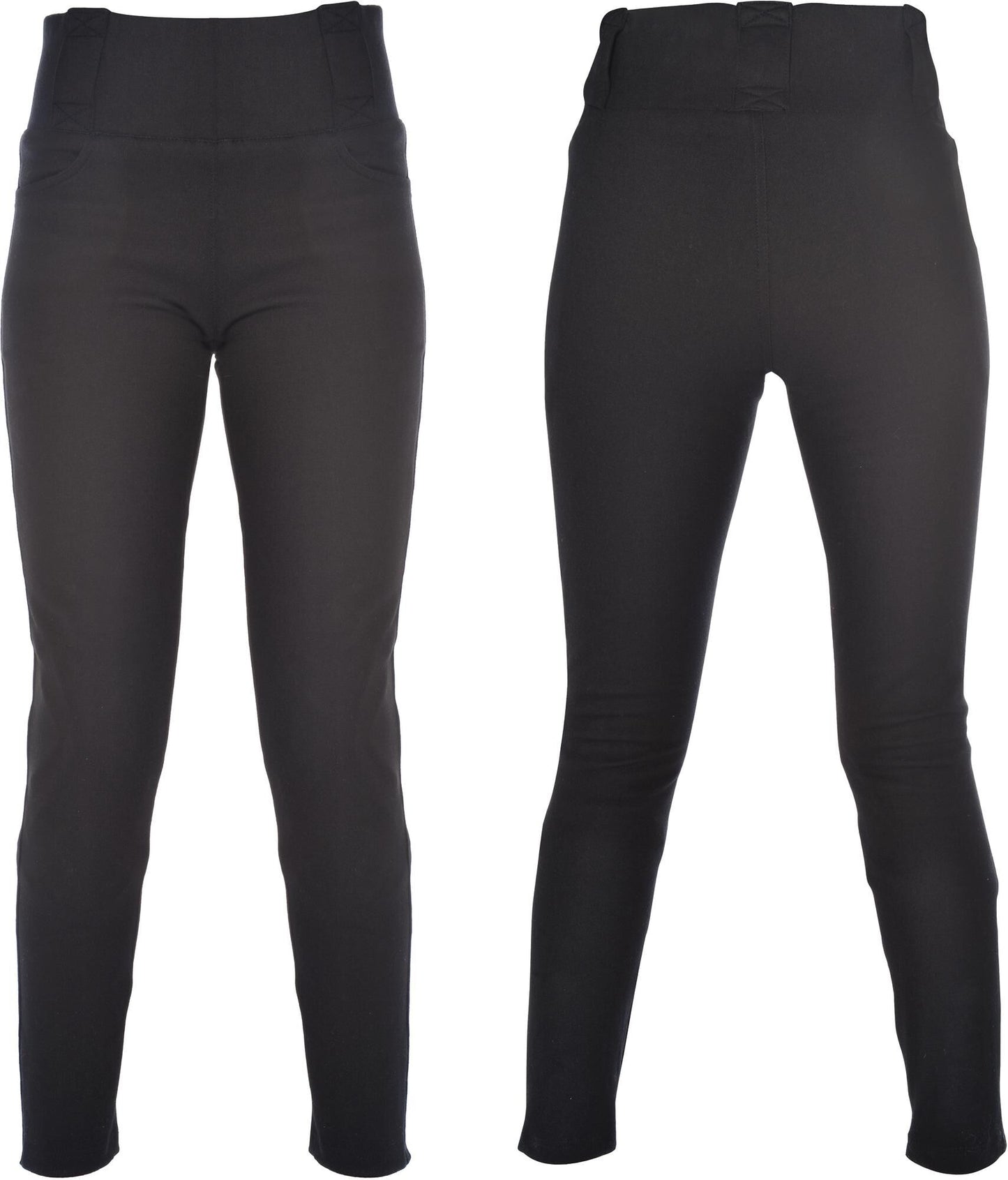 Pantalons Oxford s. Legging dames noire 50 long