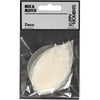 Feuilles squelettes Creativ company, l: 6-8 cm, blanches, 20 pièces 1 boîte