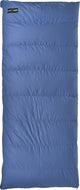 Sac de couchage d'extérieur en duvet Lowland - junior - 160 x 70 cm - bleu - duvet - coton
