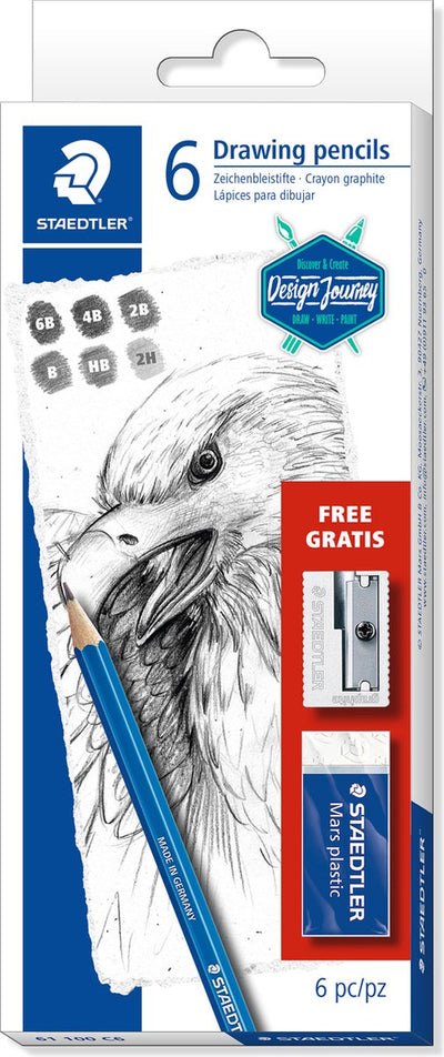 Staedtler promo set mars crayon lumograph