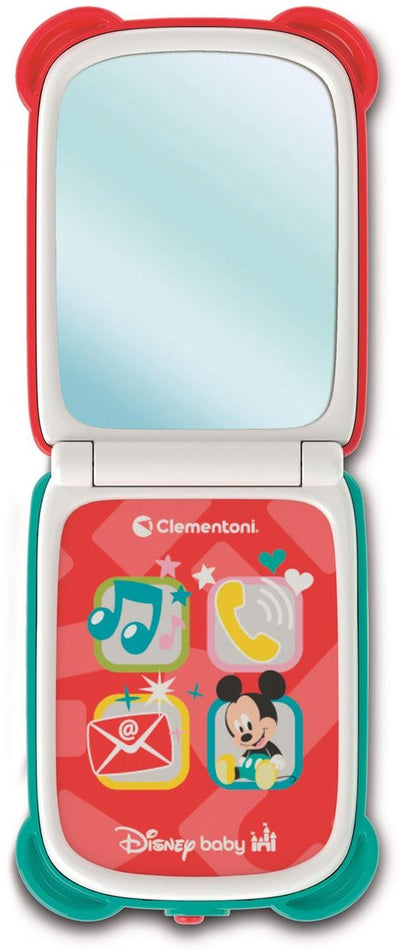 Clementoni Baby Disney Mickey Mouse Téléphone pliant