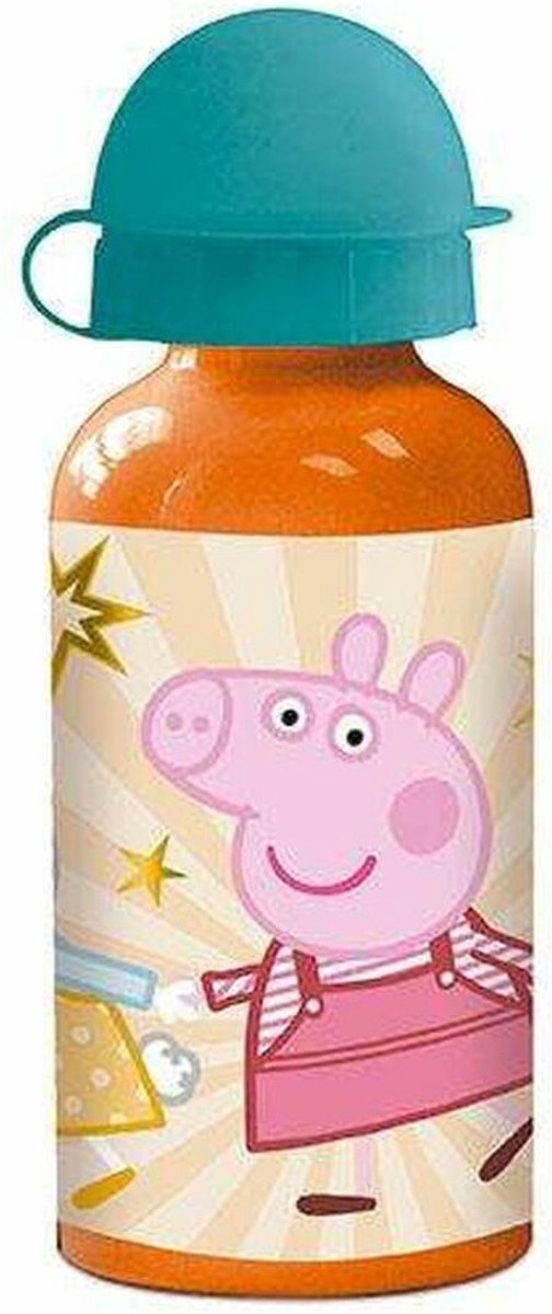 Bouteille de stockage peppa pig, la gentillesse compte en aluminium (400 ml)