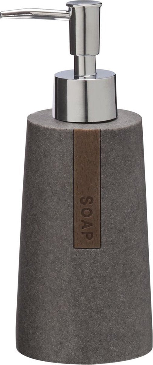 Sealskin pierra - distributeur de savon 275 ml sur pied - gris