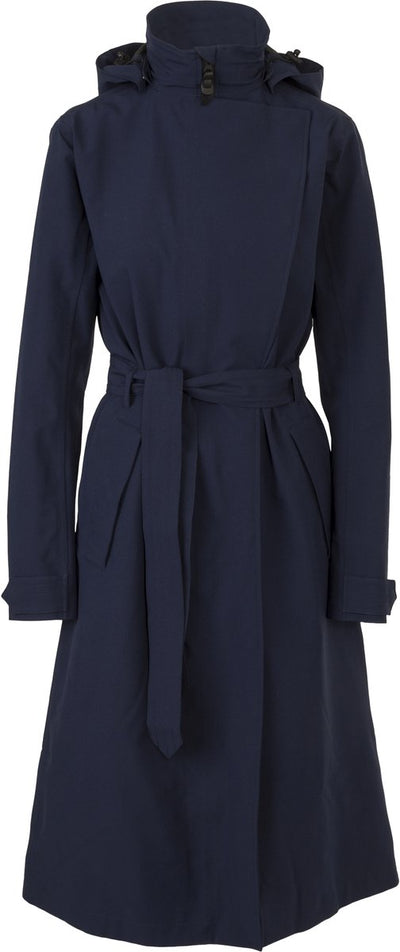 Agu trench coat long urban outdoor - imperméable femme - bleu - taille XL