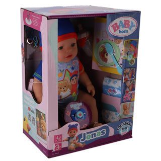 Bébé né Jonas 43 cm (garçon)