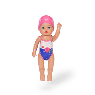Poupée de natation Baby born lizzie 30cm, jouets de bain pour enfants.