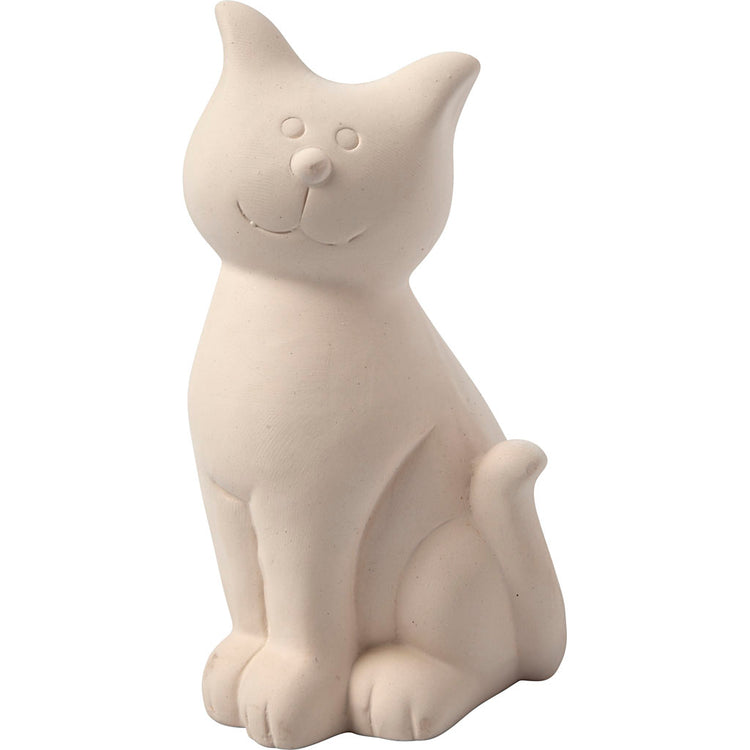 Chat d'épargne d'entreprise Creativ, h: 14 cm, 8 pièces, 1 boîte