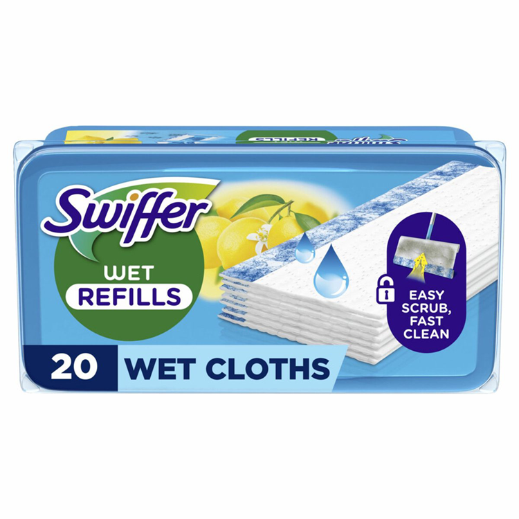 Système de nettoyage Swiffer Freshwet 20 pièces