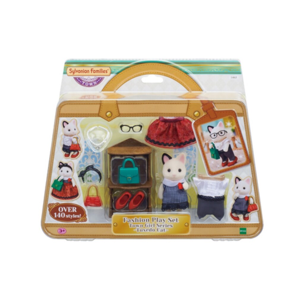 Sylvanian Sylvanian Families 5462 Fashion Play Set Tuxedo Kat