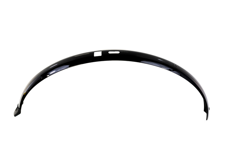 Fender arrière Gazelle B50G R381 avec guide de câble noir brillant