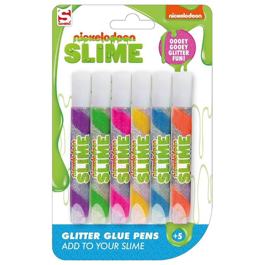 Sambro Sambro Slim Glitter stylos 6 pièces