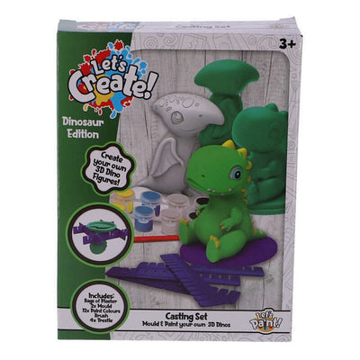 Permet de créer! Permet de Greatte! Gypse coulé dino