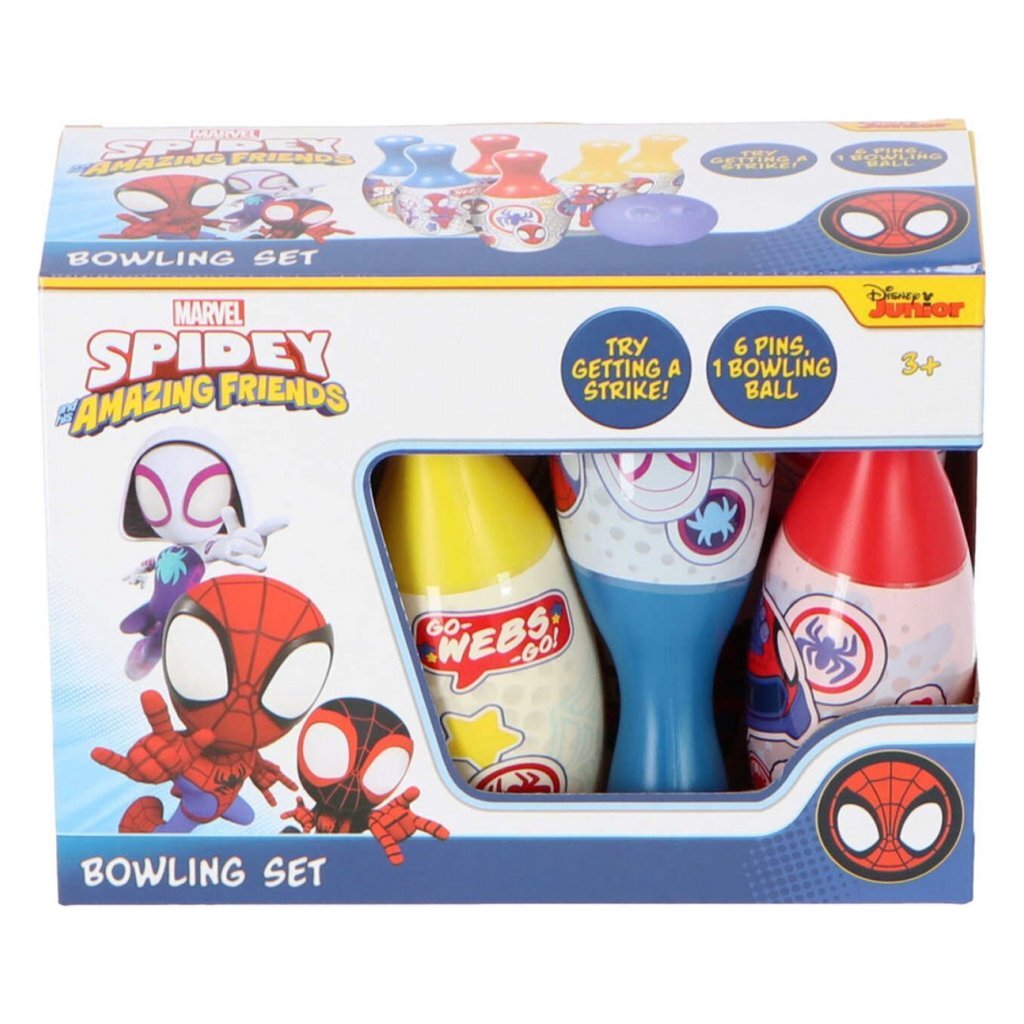 Marvel spidey et ses amis ensemble de bowling