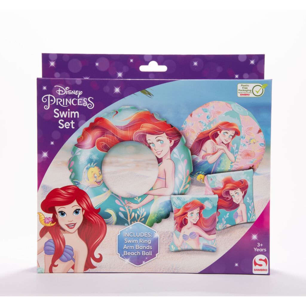 Disney Natation Set (ailes, anneau et balle) Ariel
