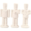 Casse-noix Creativ company, h: 14 cm, blanc, 3 pièces 1 boîte