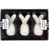 Lapin Creativ company, h : 6,7 cm, d 3,6 cm, blanc, 3 pièces 1 boîte